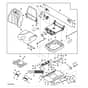 John Deere Z740R - PC13621 - Seat (030001 - ) - ST1015266