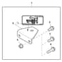 John Deere Z740R - PC13621 - Hitch Kit - ST942002