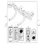 John Deere Z950R - PC11782 - Rollover Protective (070001 - 140000) - ST2143628
