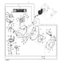 John Deere Z950R - PC11782 - Blower Mounting (1/4) - ST963349