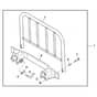 John Deere Z997R - PC12156 - Rear Bumper - ST782432