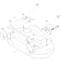 Toro Z Master 122cm - 74311TE (405700000 - 412999999) Deck Mounting