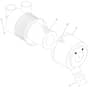 Toro Z Master 132cm - 72264TE (406427909 - 406429999) Air Cleaner No. 93-2190