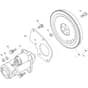 Toro Z Master 132cm - 72264TE (406430000 - 409547309) Starter and Flywheel