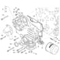 Toro Z Master 132cm - 72264TE (409547310 - 411699999) Gear Case and Oil Filter Cartridge