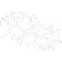 Toro Z Master 132cm - 72969TE (400000000 - 412899999) Deck Decal No. 140-1168