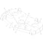 Toro Z Master 132cm - 74053TE (416200000 - 416399999) Deck Decal No. 147-4996