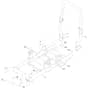 Toro Z Master 132cm - 77292TE (410000000 - 412999999) Frame and Roll-Over Protection System