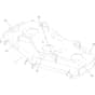 Toro Z Master 152cm - 74056TE (414072158 - 414072229) Deck Decal No. 144-6588