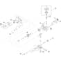 Toro Z Master 152cm - 74056TE (409854776 - 411423980) RH Transaxle No. 139-1075