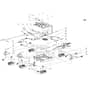 EGO ZT5200E-L - Ride-on Mower (Feb 2023) Control Box Assembly Diagram