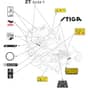 ZT 5132 T - 2017-2022 - 2F1020821/S17 - Stiga Zero Turn Mower Decals Diagram