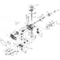 ZT 7132 T - 2019-2022 - 2F1020861/ST1 - Stiga Zero Turn Mower Transaxle, Parte Sx Diagram
