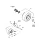 Snapper ZTX150 2691351 Wheel and Tyre Group