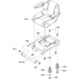 Snapper ZTX275 2691712-00 Seat Group