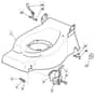 S460 PD - 2010 - 298506023/ADE - Mountfield Rotary Mower Deck Diagram