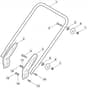 S461 PD - 2010 - 299482043/M10 - Mountfield Rotary Mower Lower Handle Diagram