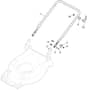 EMPRESS 46 Li - 2021-2022 - 2L0486803/M21 - Mountfield Rotary Mower Lower Handle Diagram