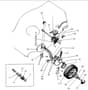 Hayter Hunter 54 AD - 331 (331002788 - 331099999) - Rear Axle Assembly