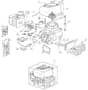 SV150 - 2005 - 118550034/0_040002 - Mountfield Engine Main Assembly Diagram