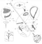 MB 3001 - 2008 - 281120003/MO8 - Mountfield Brushcutter Handle Diagram