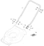 HP42 - 2019-2022 - 2L0431048/M19 - Mountfield Lower Handle Diagram