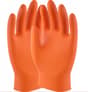 Extra-Heavyweight 6Mil Nitrile with Fishscale Grip Pattern Gloves Large - Box of 50