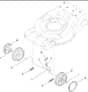 Hayter R48 - 446E (290000001 - 290999999) - Height-Of-Cut - Front Wheel Assy