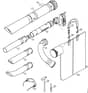 Genuine Stihl SH86 C-E D / T - Nozzle, Vacuum Attachment