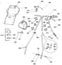 Qualcast Suffolk Punch 35S - F016L80220 - Handle Assembly