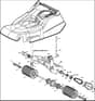Hayter Harrier 48 AD - 490H (314000001 - 314999999) - Rear Roller Frame