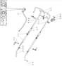 EL 3900 - 2008 - 297591653/M08 - Mountfield Rotary Mower Handle Diagram