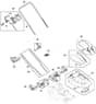 ELECTRESS 38 Li Kit - 2021-2022 - 291382063/M21 - Mountfield Rotary Mower Handle Diagram