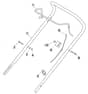 HP41 - 2021-2022 - 297411043/M21 - Mountfield Upper Handle Diagram