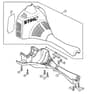 Genuine Stihl KM55 / J - Engine housing (Bike handle) KM 55