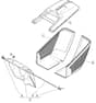 S421 HP - 2010 - 294434043/UM9 - Mountfield Rotary Mower Grass Bag Diagram