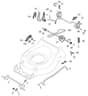 EMPRESS 51 Li - 2021 - 2L0536803/M21 - Mountfield Rotary Mower Height Adjusting Diagram