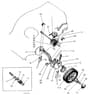 Hayter Hunter 46 4 Stroke AD - 326 (326001313 - 326099999) - 2 Stroke (Autodrive) Rear Axle Assembly