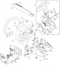 MC 846 - 2012-2015 - 204518003/M12 - Mountfield Chainsaw Housing Diagram
