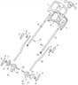 PRINCESS 38 Li Kit - 2021-2022 - 294386063/M21 - Mountfield Rotary Mower Handle Diagram