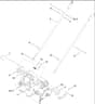 Hayter R53A - 449F (449F311000001 - 449F311999999) - Lower Handle Assy