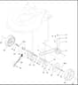 Hayter Osprey 53 - 346A (400000001 - 999999999) - Rear Wheel Assembly