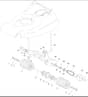 Hayter Harrier 48 AD VS - 491H (316000101 - 316999999) - Rear Roller Mainframe