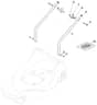 M411 HP - 2011 - 297411043/M11 - Mountfield Rotary Mower Lower Handle Diagram