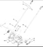Hayter R53A - 449E (449E290001000 - 449E290999999) - Lower Handle Assy