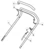 S420 HP - 2009 - 294434023/UM9 - Mountfield Rotary Mower Upper Handle Diagram