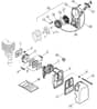 MB 28D - 2006-2007 - 283121003/MO6 - Mountfield Brushcutter Recoil Starter Diagram