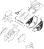 PRINCESS 34 Li - 2014 - 294345063/M14 - Mountfield Rotary Mower Deck Diagram