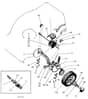 Hayter Hunter 46 AD - 321 (321004357 - 321099999) - Rear Axle Assembly
