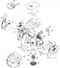 S42 HP Li - 2017 - 295431003/M17 - Mountfield Rotary Mower Motor Diagram